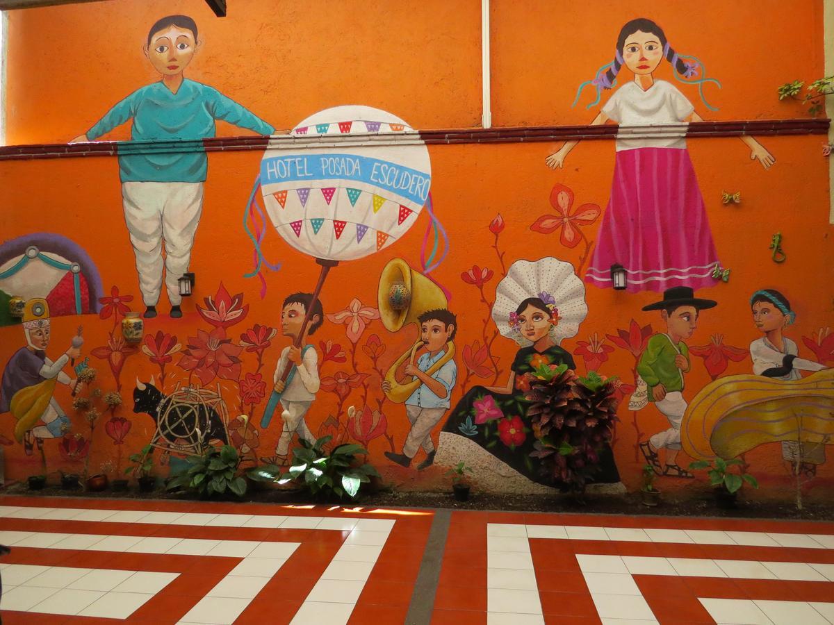 Hotel Posada Escudero Oaxaca ภายนอก รูปภาพ